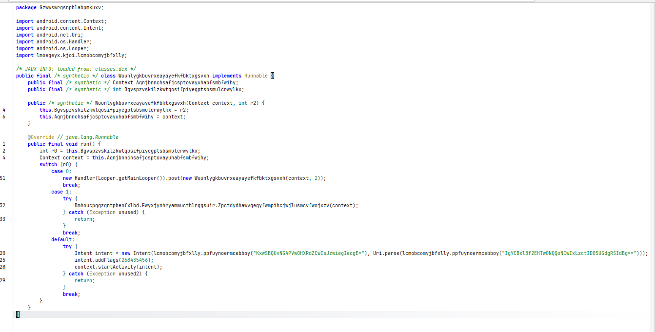 C2 host built in code